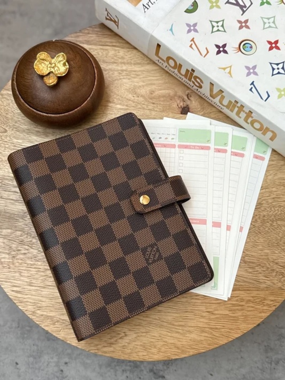 Louis Vuitton Ring Agenda Cover